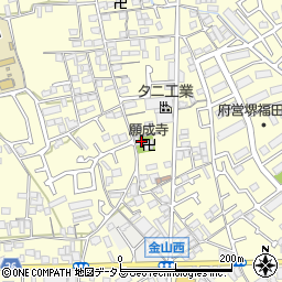 大阪府堺市中区福田809周辺の地図