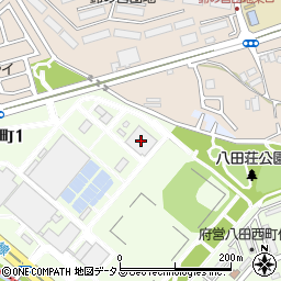堺市泉北下水処理場周辺の地図