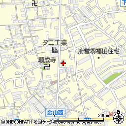 大阪府堺市中区福田816周辺の地図