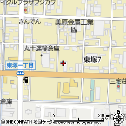 東京書店岡山水島店周辺の地図