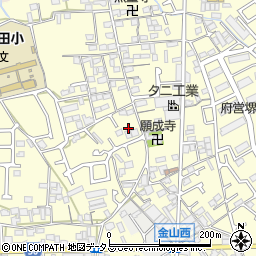 大阪府堺市中区福田793周辺の地図