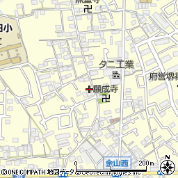 大阪府堺市中区福田796周辺の地図