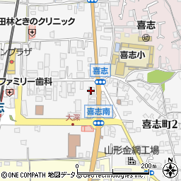 成協信用組合富田林支店周辺の地図