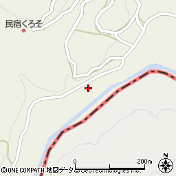 三重県津市美杉町太郎生537周辺の地図