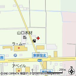 奈良県桜井市東新堂540周辺の地図