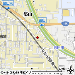 奈良県大和高田市築山153-10周辺の地図