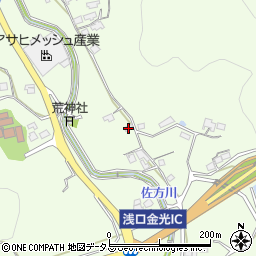 岡山県浅口市金光町佐方2098周辺の地図