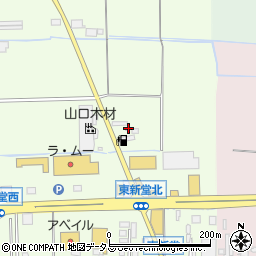 奈良県桜井市東新堂541周辺の地図