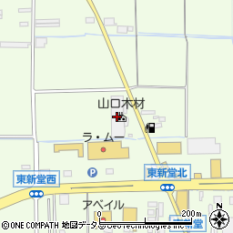 山口木材株式会社周辺の地図