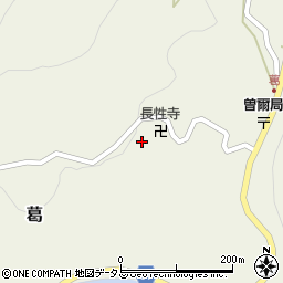 奈良県宇陀郡曽爾村葛545周辺の地図