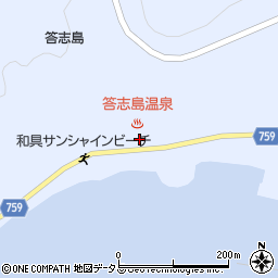 三重県鳥羽市答志町2137周辺の地図