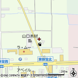 奈良県桜井市東新堂542周辺の地図