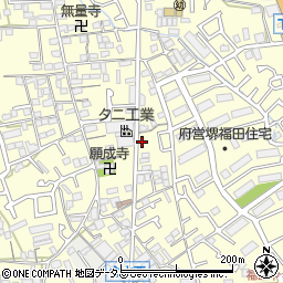 大阪府堺市中区福田818周辺の地図