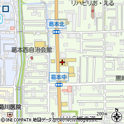 トヨタユナイテッド奈良　奈良トヨペット橿原店周辺の地図