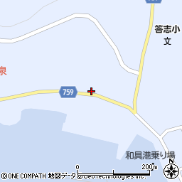 三重県鳥羽市答志町1105周辺の地図