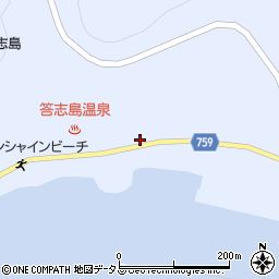 三重県鳥羽市答志町1148周辺の地図