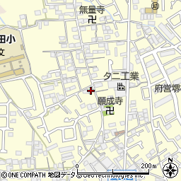 大阪府堺市中区福田795周辺の地図