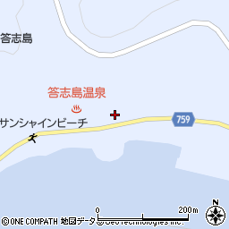 三重県鳥羽市答志町1150周辺の地図