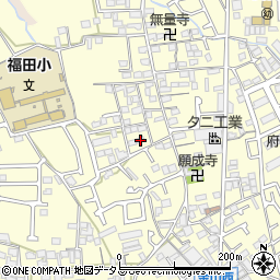 大阪府堺市中区福田921周辺の地図