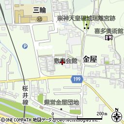 敷島会館周辺の地図