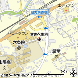 岡山県浅口市鴨方町六条院中2301-1周辺の地図