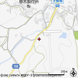 広島県福山市芦田町下有地581-1周辺の地図