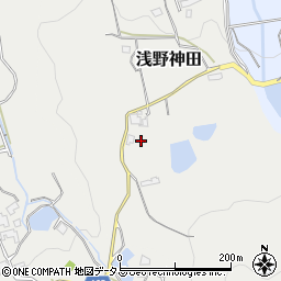 兵庫県淡路市浅野神田61周辺の地図