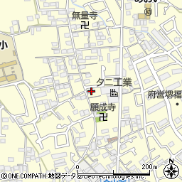 大阪府堺市中区福田905周辺の地図
