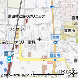 関西みらい銀行喜志支店 ＡＴＭ周辺の地図