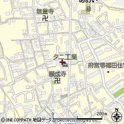 大阪府堺市中区福田903周辺の地図