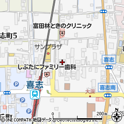 エルケア株式会社エルケアきしけアセンター周辺の地図