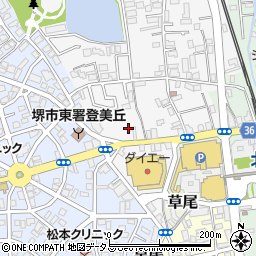 タイムズ北野田駅前第２駐車場周辺の地図
