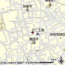 大阪府堺市中区福田904周辺の地図