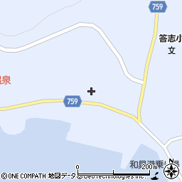 三重県鳥羽市答志町1109周辺の地図