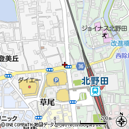 じゃんぼ総本店北野田店周辺の地図