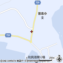 三重県鳥羽市答志町926周辺の地図