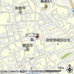 大阪府堺市中区福田902周辺の地図