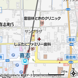 フラワーショップサンドロット周辺の地図