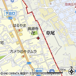 大阪府堺市中区福田594周辺の地図