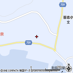 三重県鳥羽市答志町1118周辺の地図