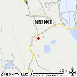 兵庫県淡路市浅野神田197周辺の地図