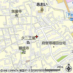 大阪府堺市中区福田894周辺の地図