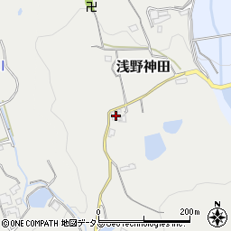 兵庫県淡路市浅野神田196周辺の地図