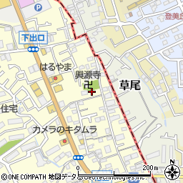 大阪府堺市中区福田595周辺の地図