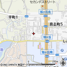大阪府富田林市喜志町5丁目5周辺の地図
