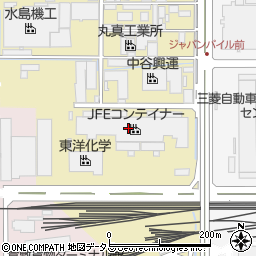ＪＦＥコンテイナー株式会社　水島工場周辺の地図
