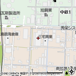 中谷興運周辺の地図
