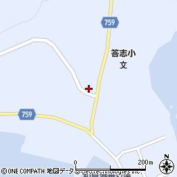 三重県鳥羽市答志町930周辺の地図