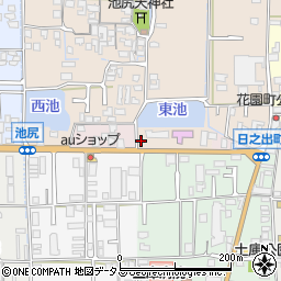 奈良県大和高田市池尻107周辺の地図