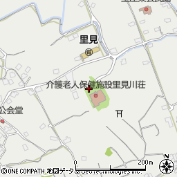 里庄町介護老人保健施設里見川荘周辺の地図